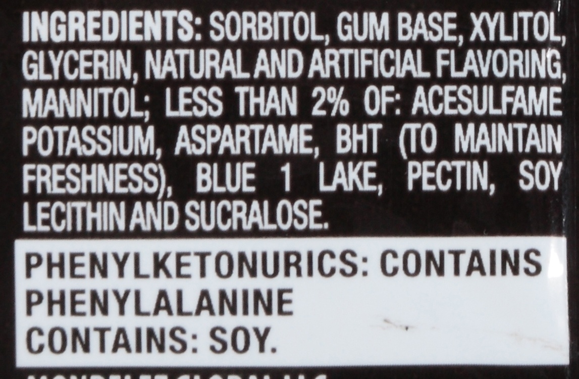 slide 6 of 6, Trident Splashing Mint Sugar Free Gum With Xylitol S, 54 ct; 3-18 stick pk