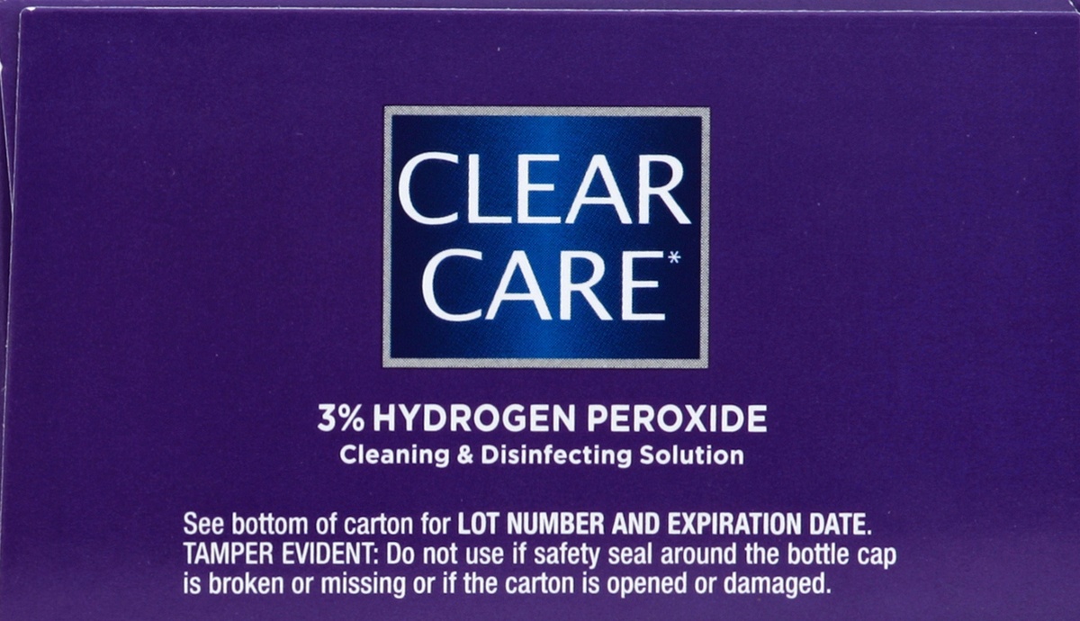 slide 6 of 6, Clear Care Triple Action Cleaning Contact Travel Pack, 3 oz