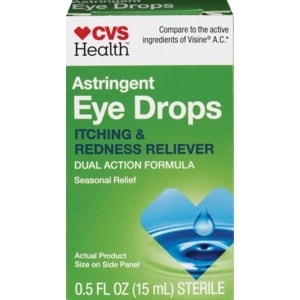 slide 1 of 1, CVS Health Eye Drops Dual Action, 0.5 oz