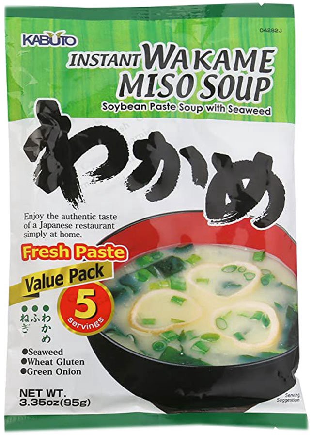 slide 1 of 1, Kabuto Instant Wakame Miso Soup, 3.35 oz