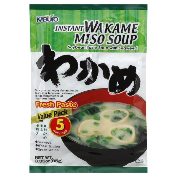 slide 1 of 1, Kabuto Instant Wakame Miso Soup, 3.35 oz