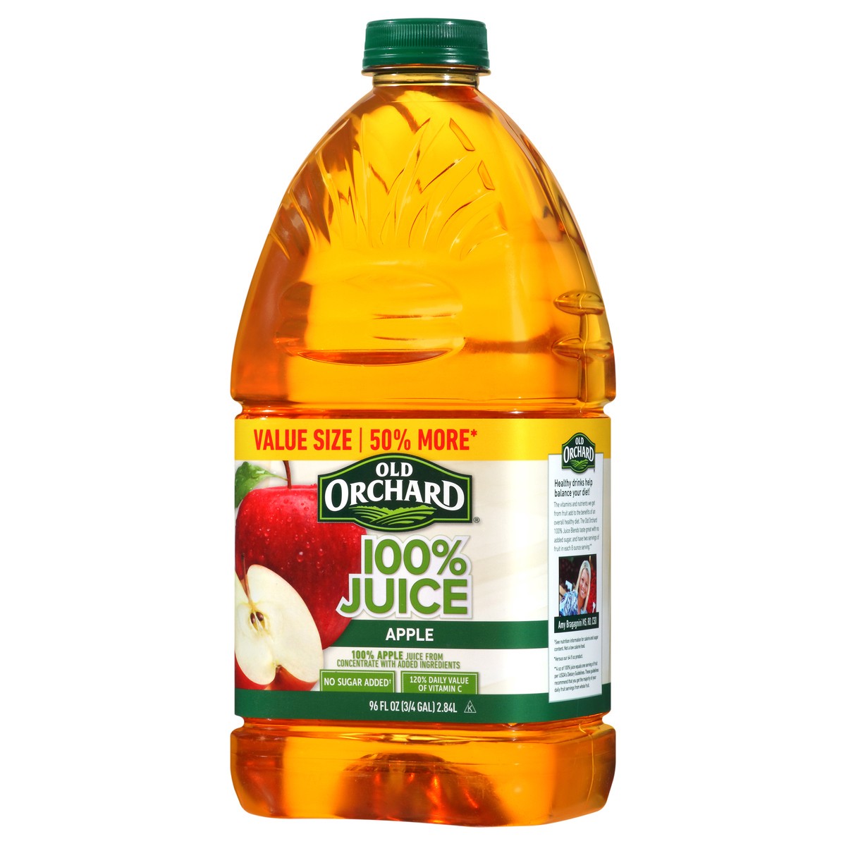 slide 12 of 12, Old Orchard 100% Juice Apple Juice - 96 fl oz, 96 fl oz