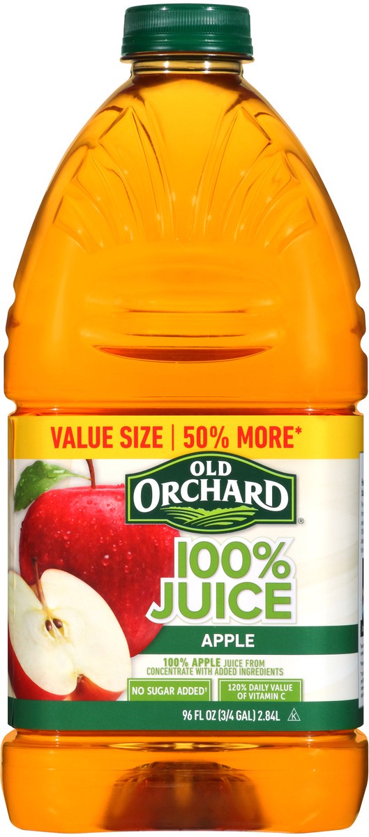 slide 10 of 12, Old Orchard 100% Juice Apple Juice - 96 fl oz, 96 fl oz