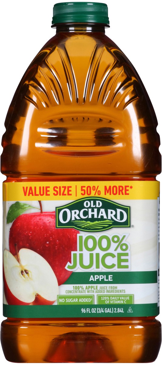 slide 11 of 12, Old Orchard 100% Juice Apple Juice - 96 fl oz, 96 fl oz