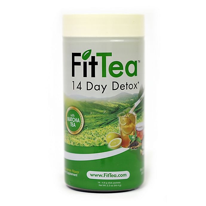 slide 4 of 4, FitTea 14-day Honey Lemon Tea Sticks, 1 ct