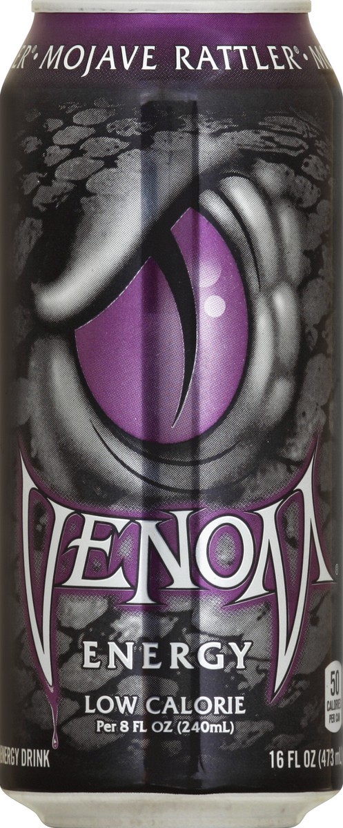 slide 1 of 5, Venom Energy Drink 16 oz, 16 fl oz