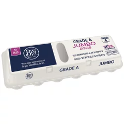 Best Yet Grade A Jumbo White Eggs