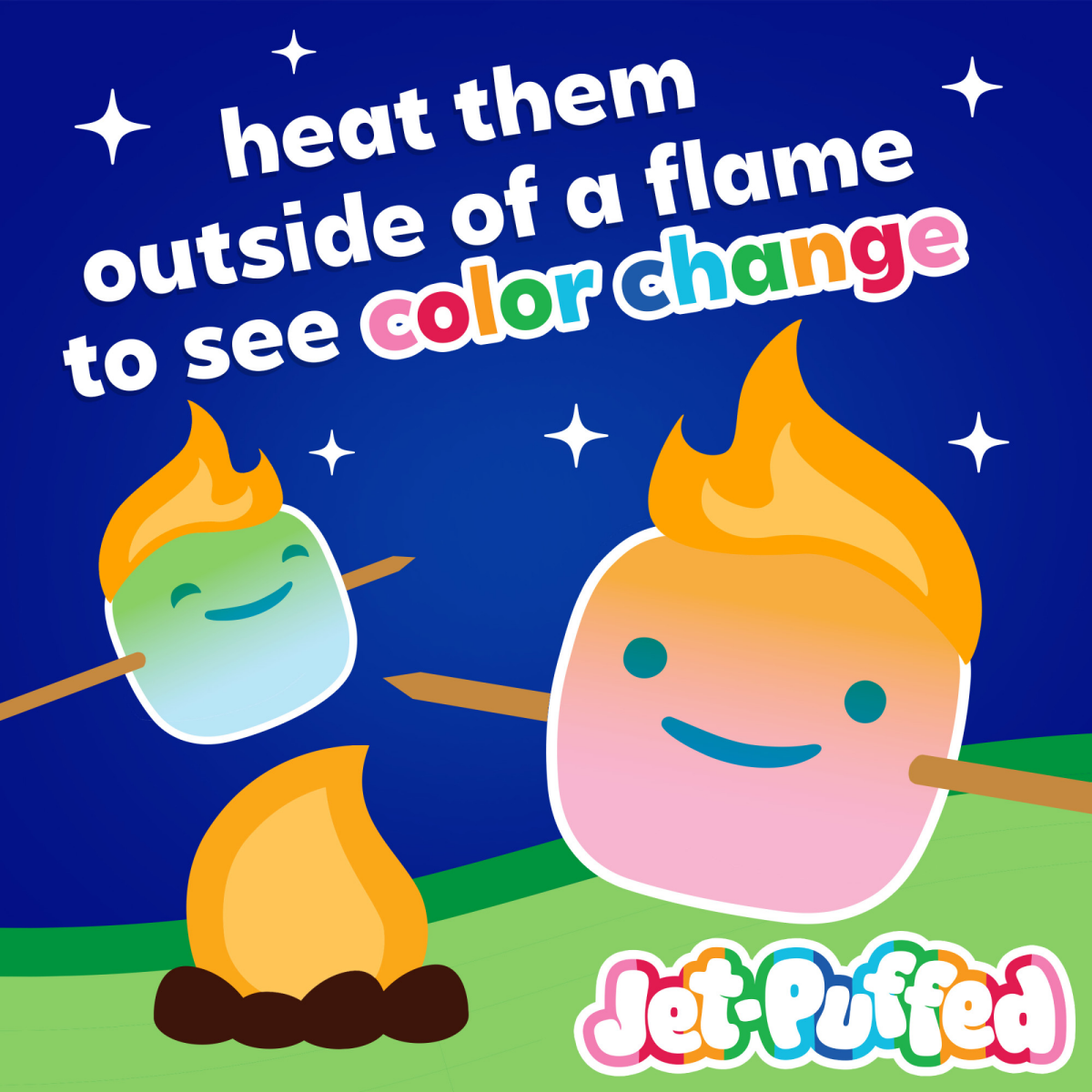 slide 2 of 8, Jet-Puffed Color Changers Marshmallows\, 12 oz Bag, 12 oz