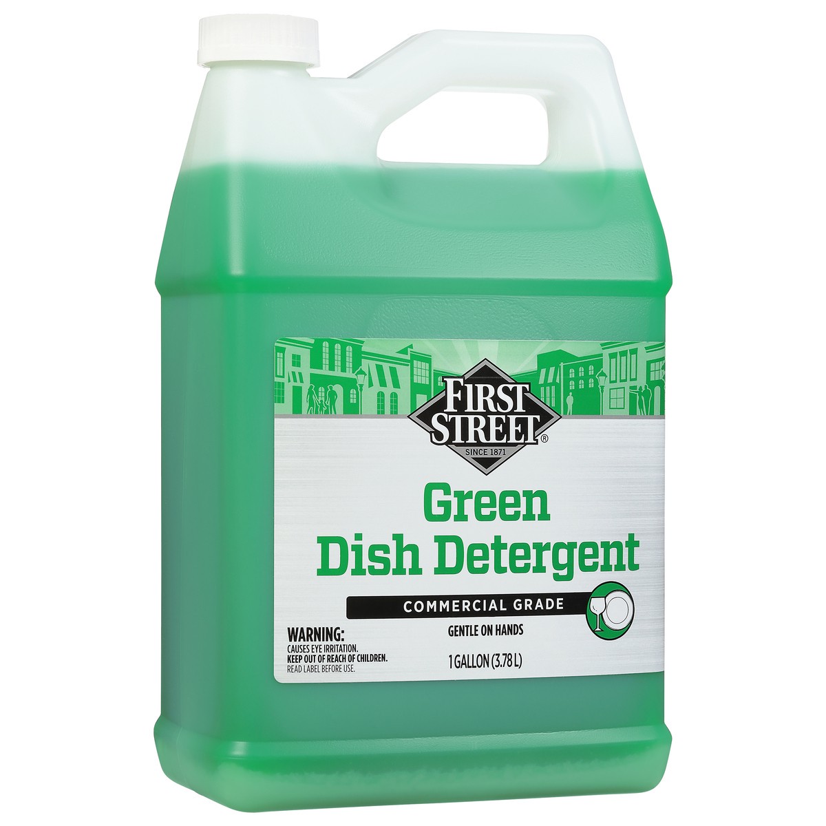 slide 10 of 12, First Street Green Dish Detergent, 1 gal