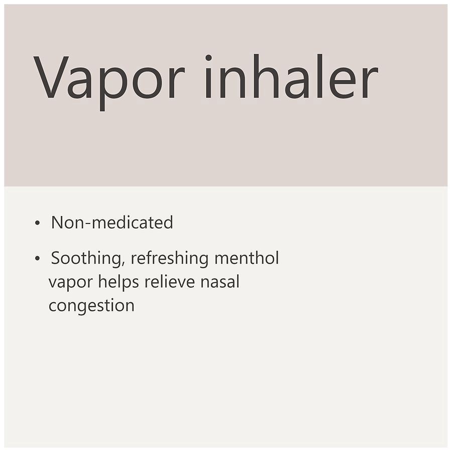 slide 4 of 5, Walgreens Non-Medicated Vapor Inhaler, 0.01 oz