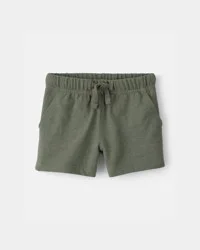 Carter's Baby Boy French Terry Shorts - Green, 12M