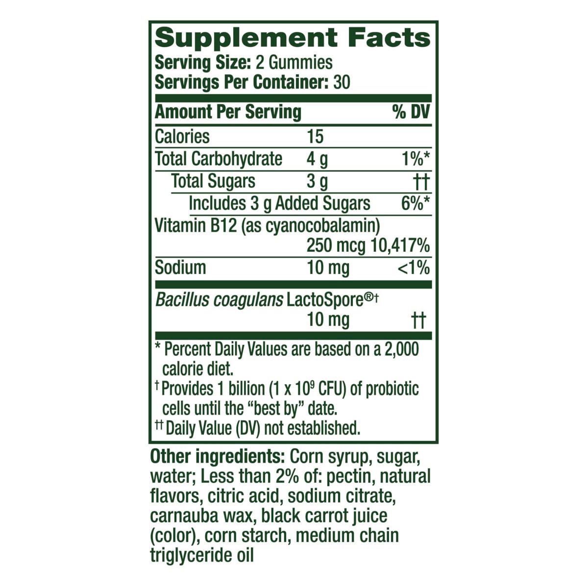 slide 12 of 29, Align, Bloating Relief + Food Digestion, Probiotics for Women and Men, Probiotic Helps Soothe Occasional Bloating*, With Vitamin B12 to Help Support the Metabolism of Food into Cellular Energy*, #1 Doctor Recommended Probiotic Brand‡, 60 Gummies, 60 ct