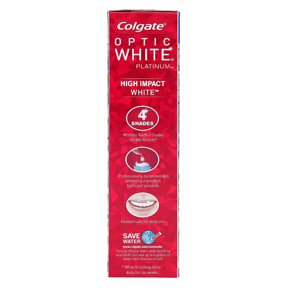 slide 3 of 6, Colgate Optic White Renewal High Impacount White Teeth Whitening Toothpaste - 3 Oz, 3 oz