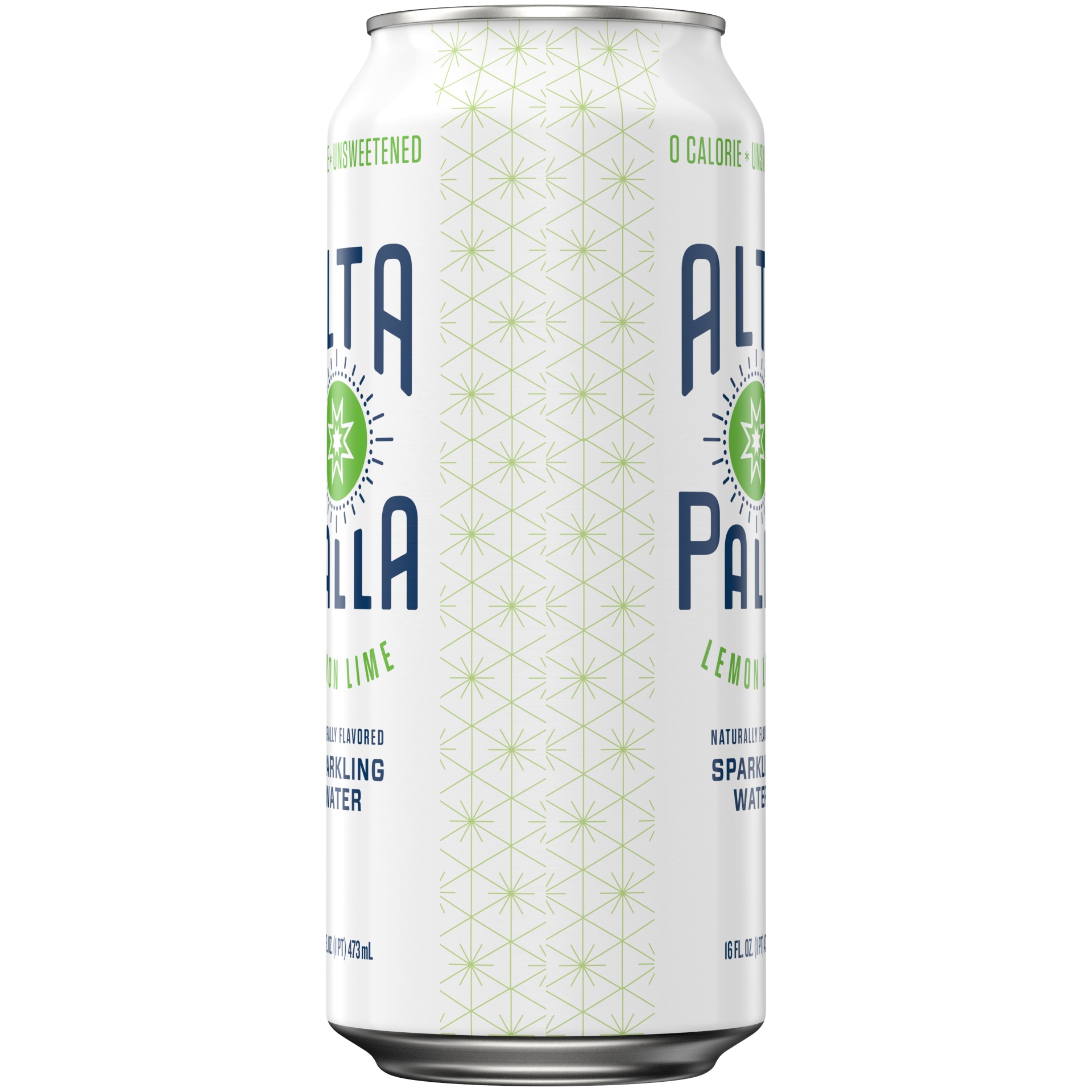 slide 2 of 4, Alta Palla Naturally Flavored Zero Calorie Zero Sugar Sparkling Water, Lemon Lime, 16 fl oz