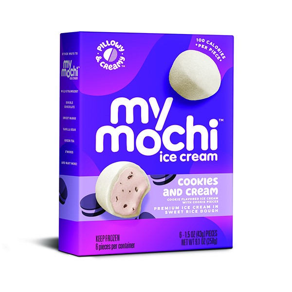 slide 1 of 9, My/Mochi Cookies & Cream, 6 ct; 1.5 oz