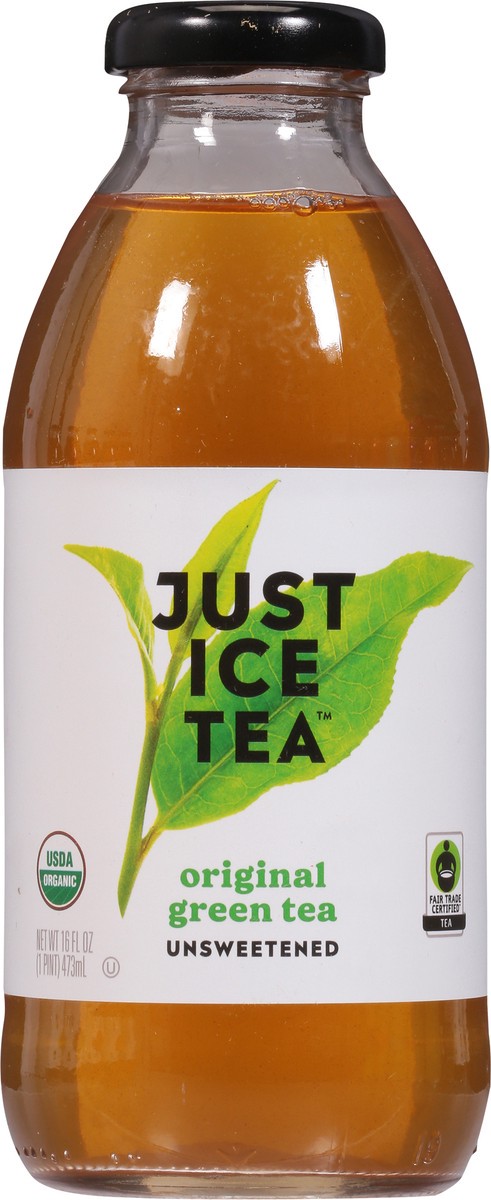 slide 6 of 9, Just Ice Tea Unsweetened Original Green Tea - 16 fl oz, 16 fl oz