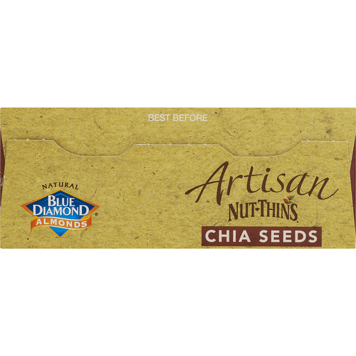 slide 3 of 9, Blue Diamond Almond Nut Thins Chia Seeds, 4.25 oz