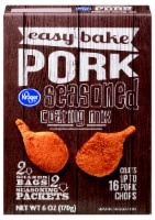 slide 1 of 1, Kroger Easy Bake Pork Seasoned Coating Mix, 6 oz
