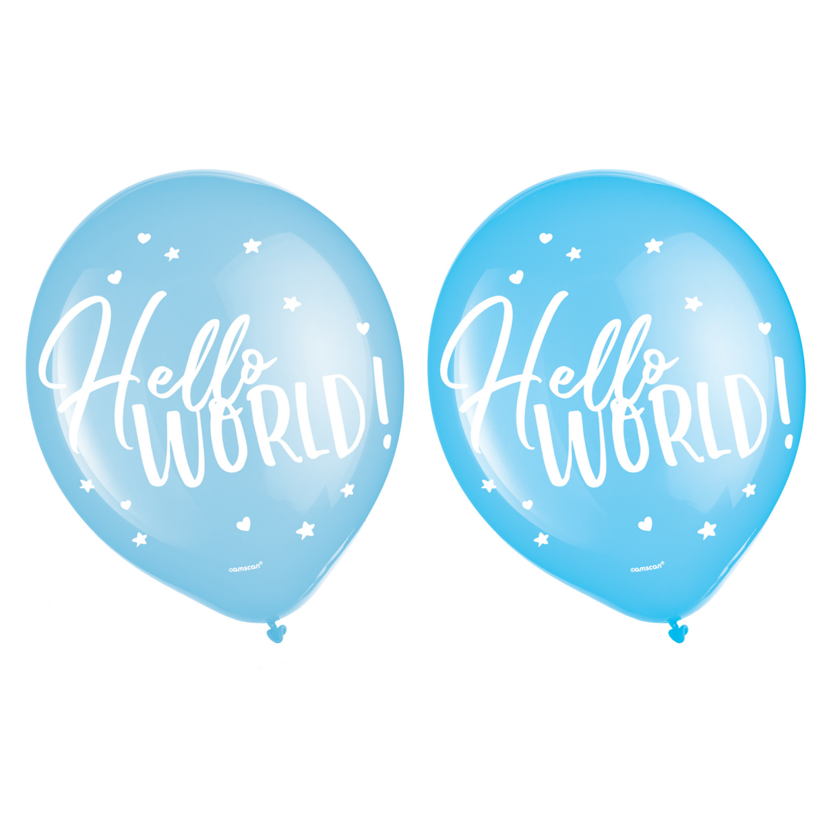 slide 1 of 1, Balloons Oh Baby Boy Latex, 15ct, 15 ct