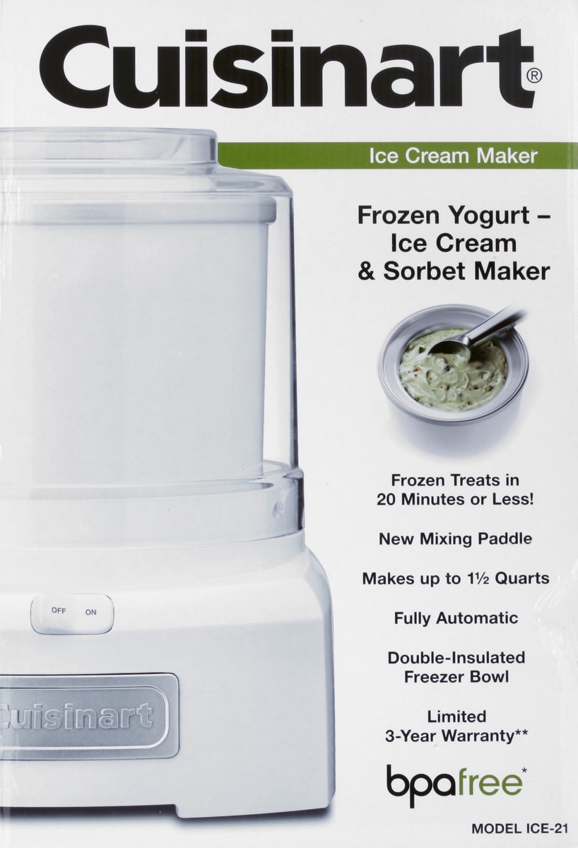 slide 4 of 5, Cuisinart Frozen Yogurtice Creamsorbet Maker, 1 ct