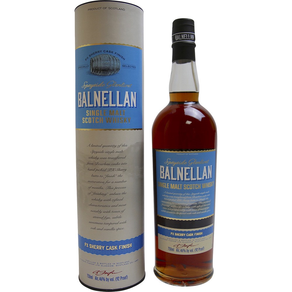 slide 1 of 1, Balnellan Px Sherry Cask Finish, 750 ml