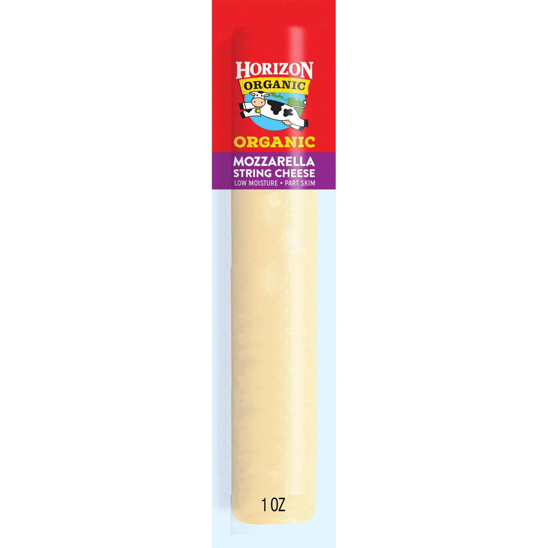 slide 1 of 3, Horizon Organic Mozzarella String Cheese, 1 oz. Stick, 1 oz