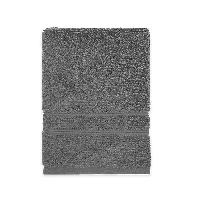 slide 1 of 7, Under the Canopy Organic Cotton Hand Towel - Titanium, 1 ct