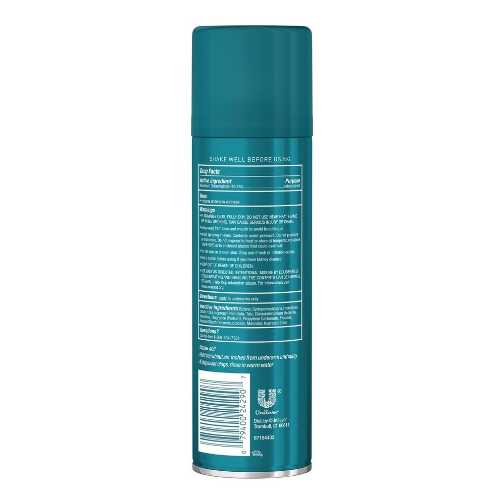 slide 5 of 5, Degree Antiperspirant Aerosol Sport, 6 oz