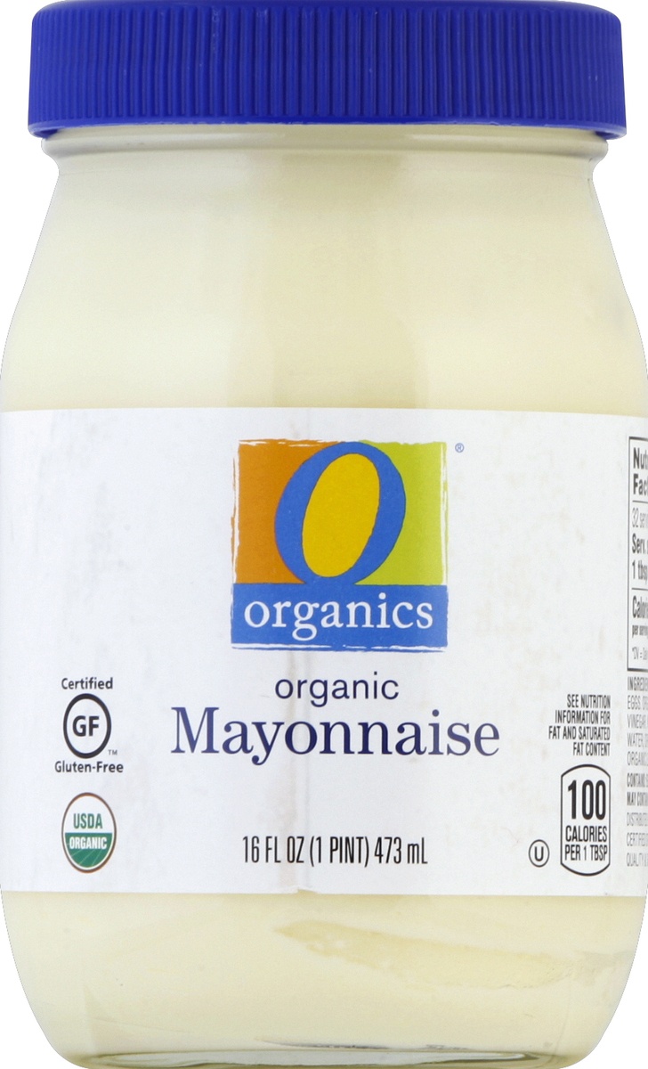 slide 2 of 2, O Organics Organic Mayonnaise, 
