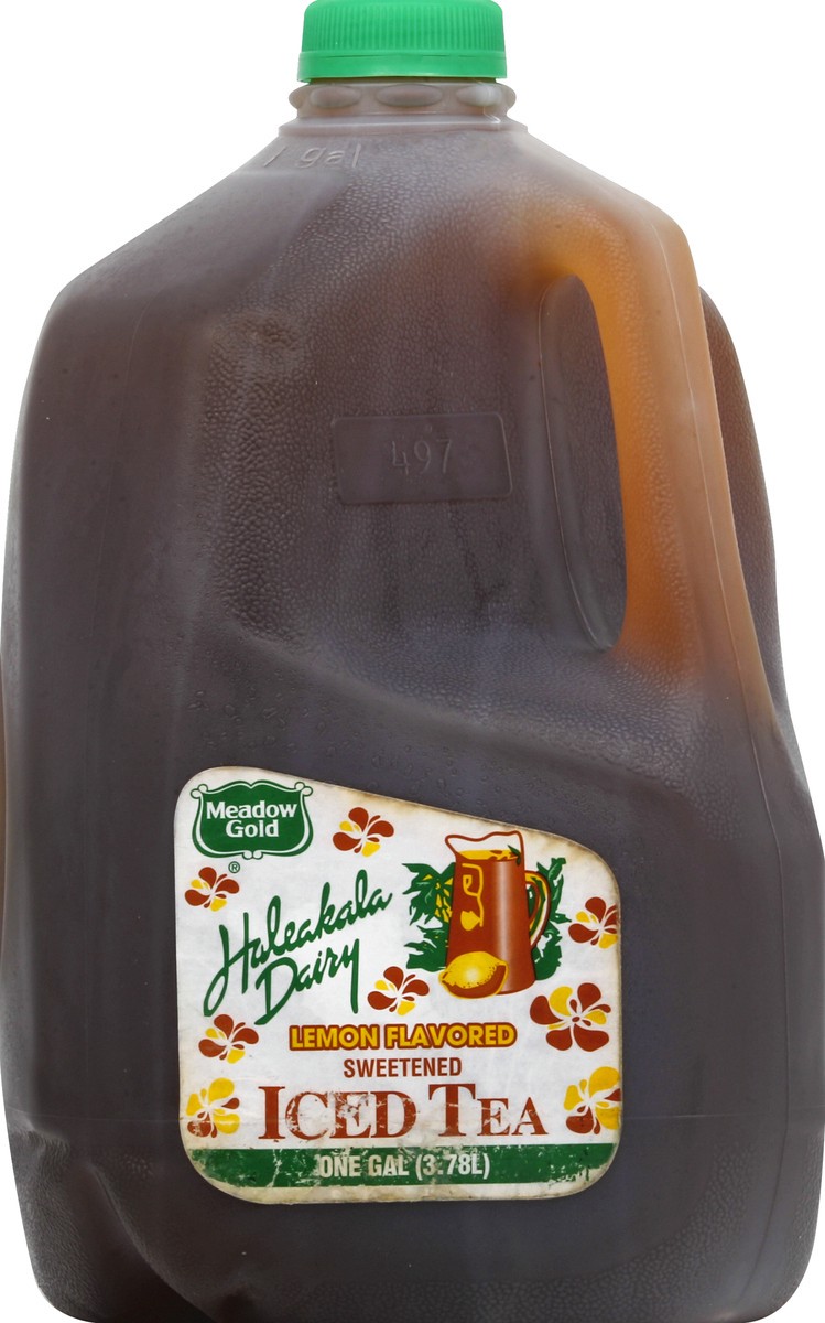 slide 5 of 6, Meadow Gold Haleakala Dairy Iced Tea Sweetened Lemon Flavored, 