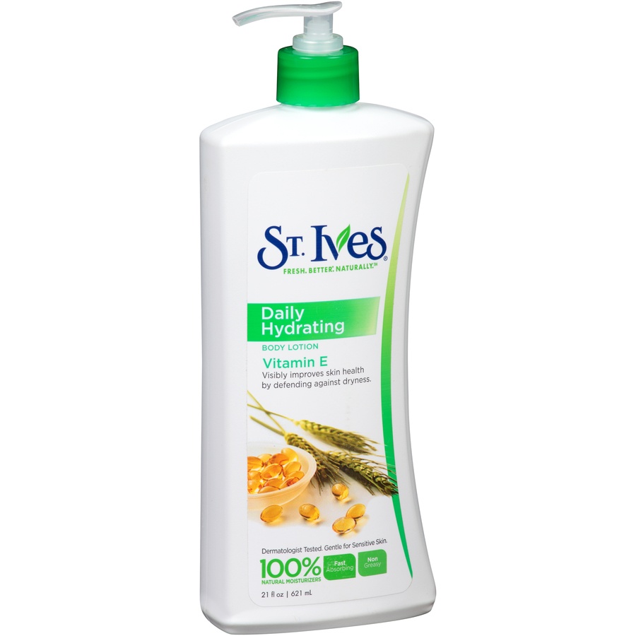 slide 6 of 7, St. Ives Hydrating Hand & Body Lotion Vitamin E & Avocado, 21 oz, 21 oz