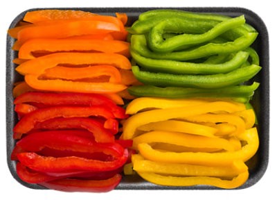slide 1 of 1, Mixed Sliced Peppers - 28 Oz, 28 oz