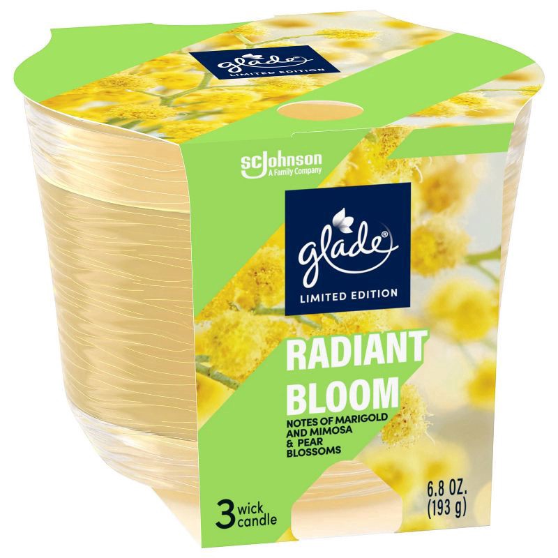 slide 4 of 11, Glade 3 Wick Candle, 6.8 oz