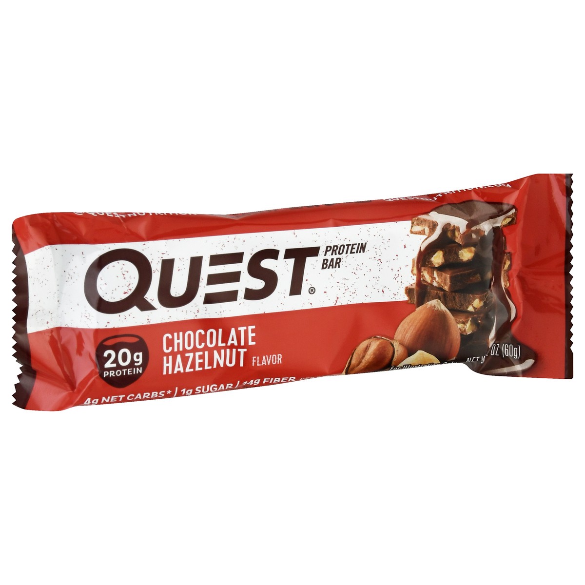 slide 13 of 13, Quest Chocolate Protein Bar Hazelnut, 2.12 oz