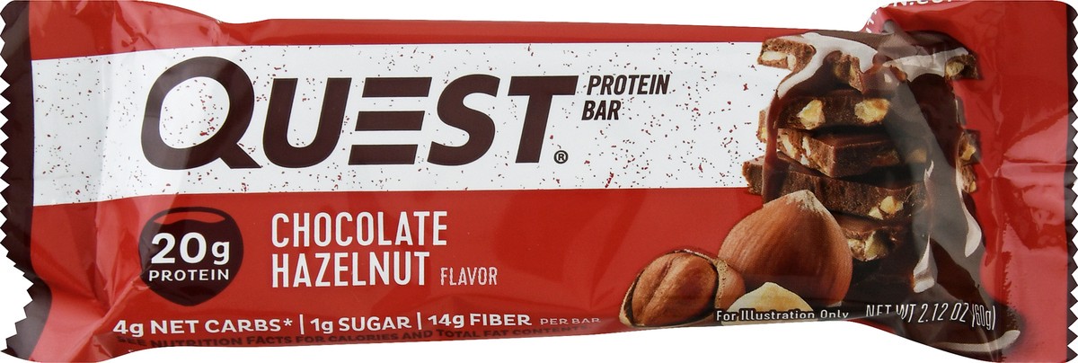 slide 5 of 13, Quest Chocolate Protein Bar Hazelnut, 2.12 oz