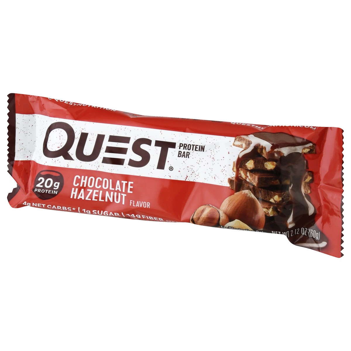 slide 9 of 13, Quest Chocolate Protein Bar Hazelnut, 2.12 oz