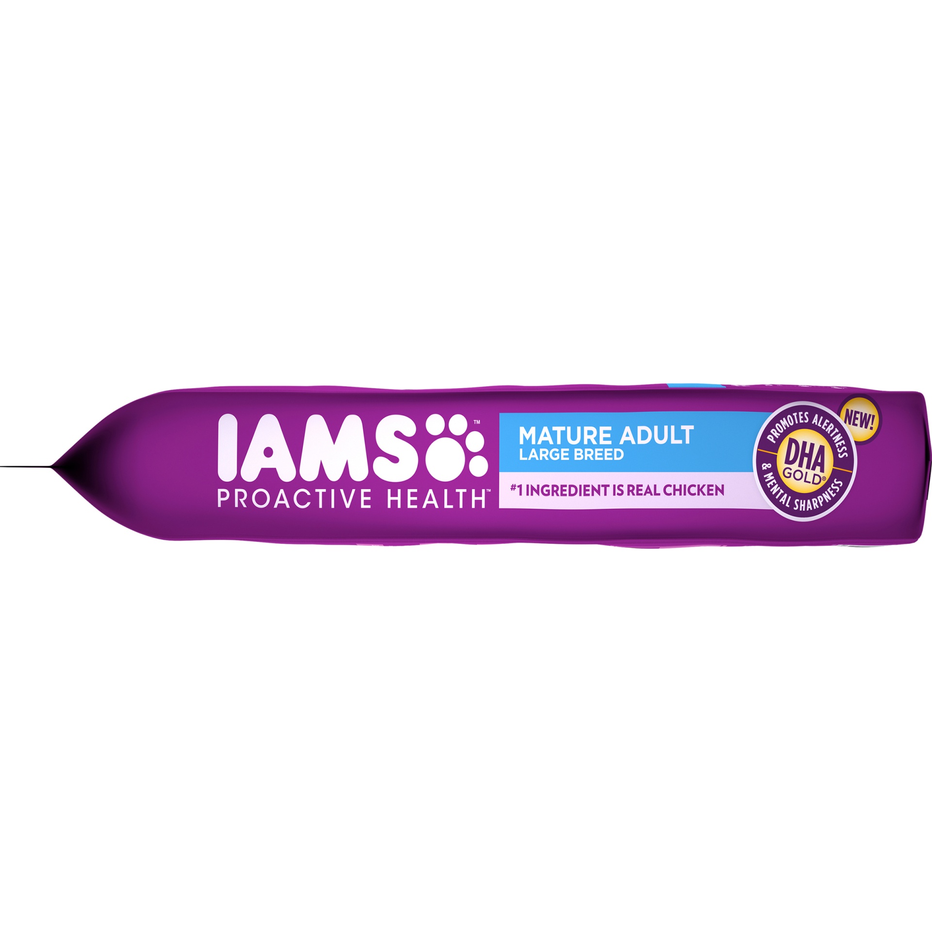 slide 4 of 9, IAMS Healthy Aging Adult Large Breed for Mature and Senior Dogs with Real Chicken Dry Dog Food - 15lbs, 15 lb