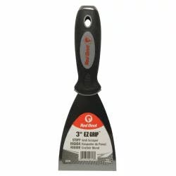 Red Devil Ez Grip Stiff Wall Scraper - Black