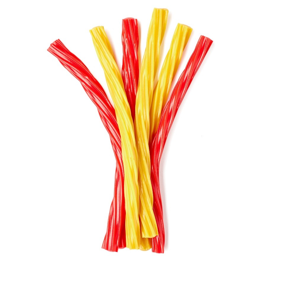 slide 2 of 4, Twizzlers Filled Twists Sweet And Sour Licorice Candy, 