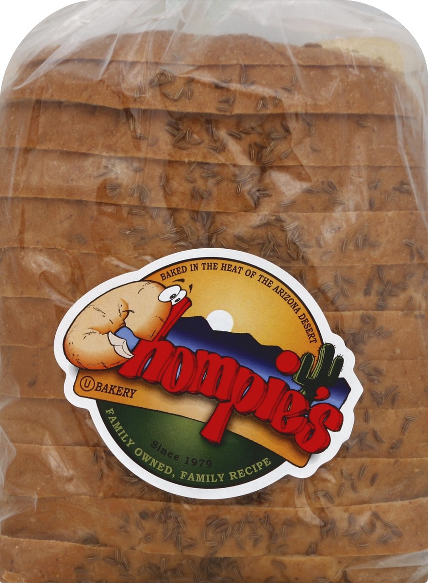 slide 5 of 5, Chompie's Jewish Rye Bread, 16 oz