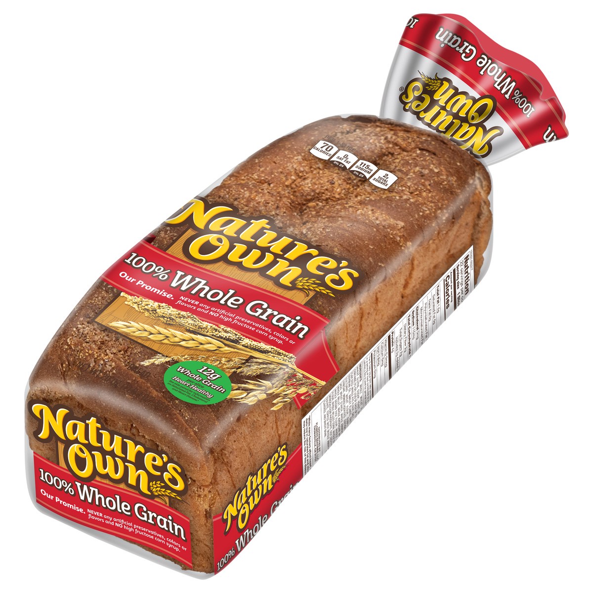 slide 9 of 9, Nature's Own Bread, 20 oz