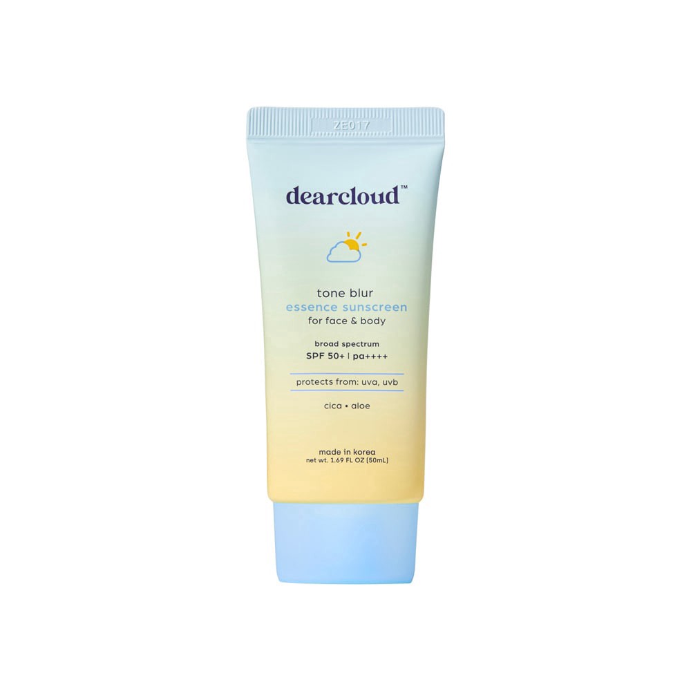 slide 1 of 1, Dearcloud Tone Blur Ess Sunscreen, 1.69 oz