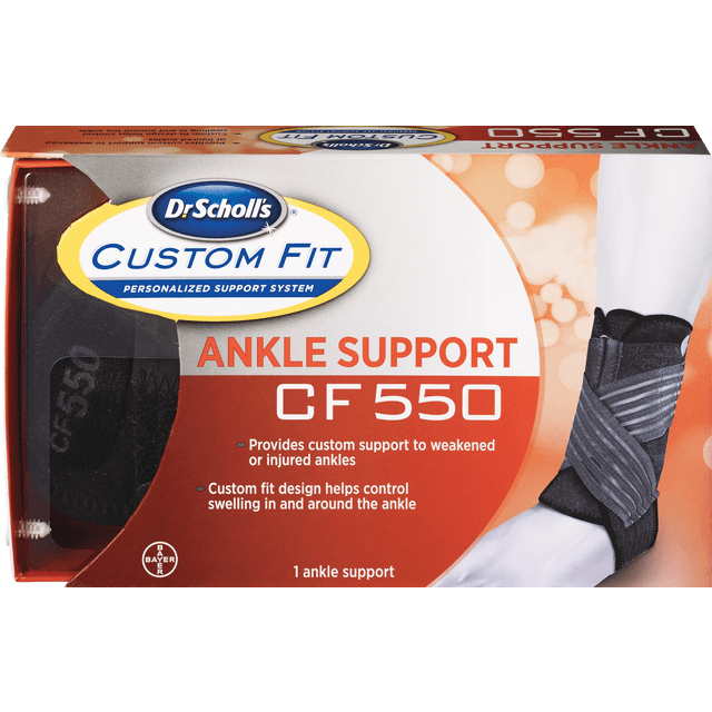 slide 1 of 1, Dr. Scholl's Custom Fit Orthotics Ankle CF 550, 1 ct