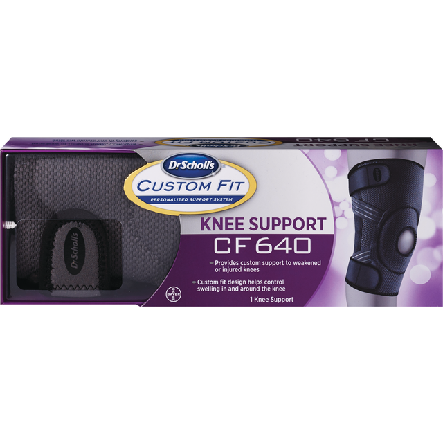 slide 1 of 1, Dr. Scholl's Custom Fit Orthotics Knee CF 640, 1 ct