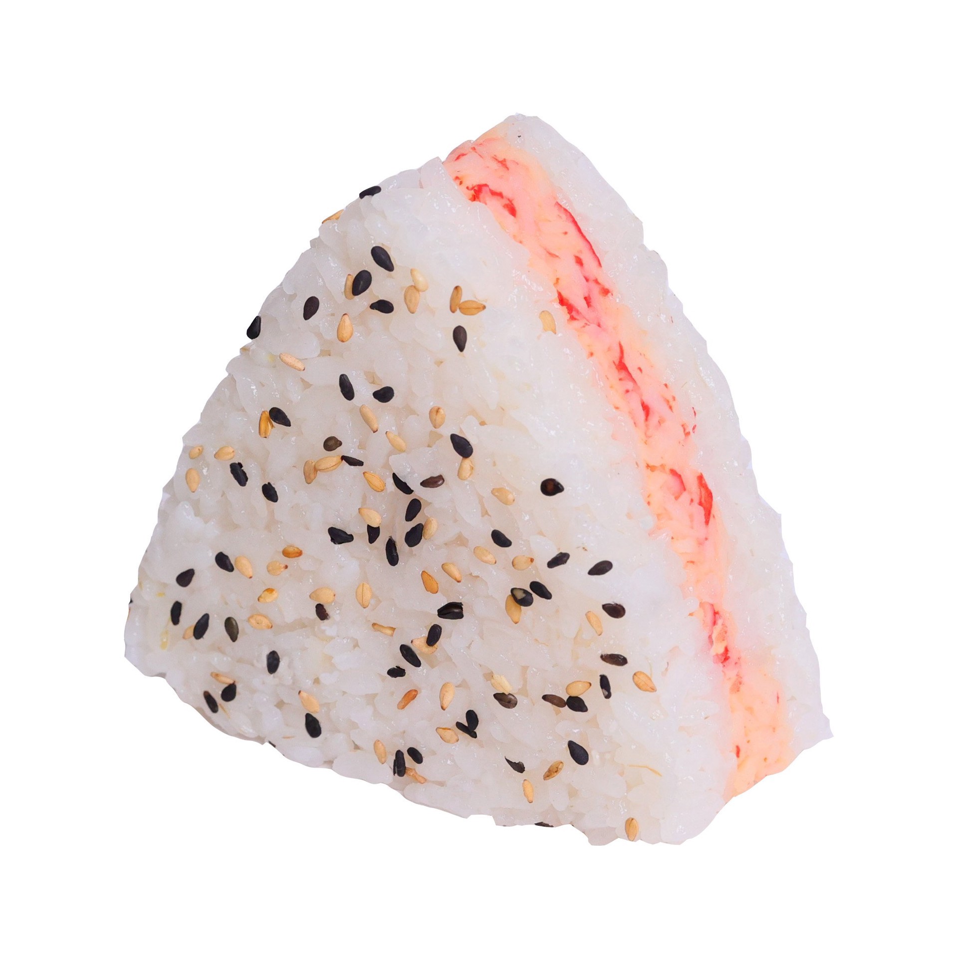 slide 1 of 1, H-E-B Sushiya Spicy Imitation Crab Salad Onigiri, 5 oz