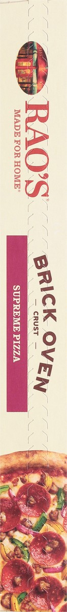 slide 6 of 13, Rao's Made for Home Brick Oven Crust Supreme Pizza - 21.6 oz, 21.6 oz