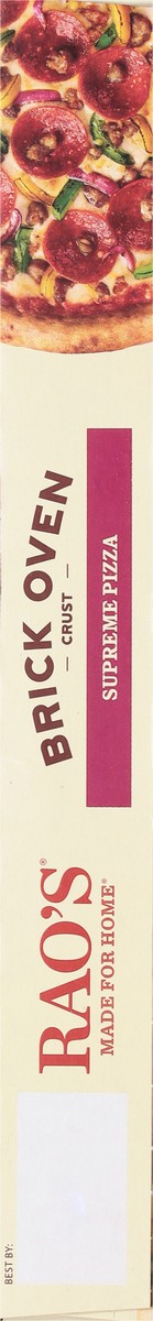 slide 7 of 13, Rao's Made for Home Brick Oven Crust Supreme Pizza - 21.6 oz, 21.6 oz