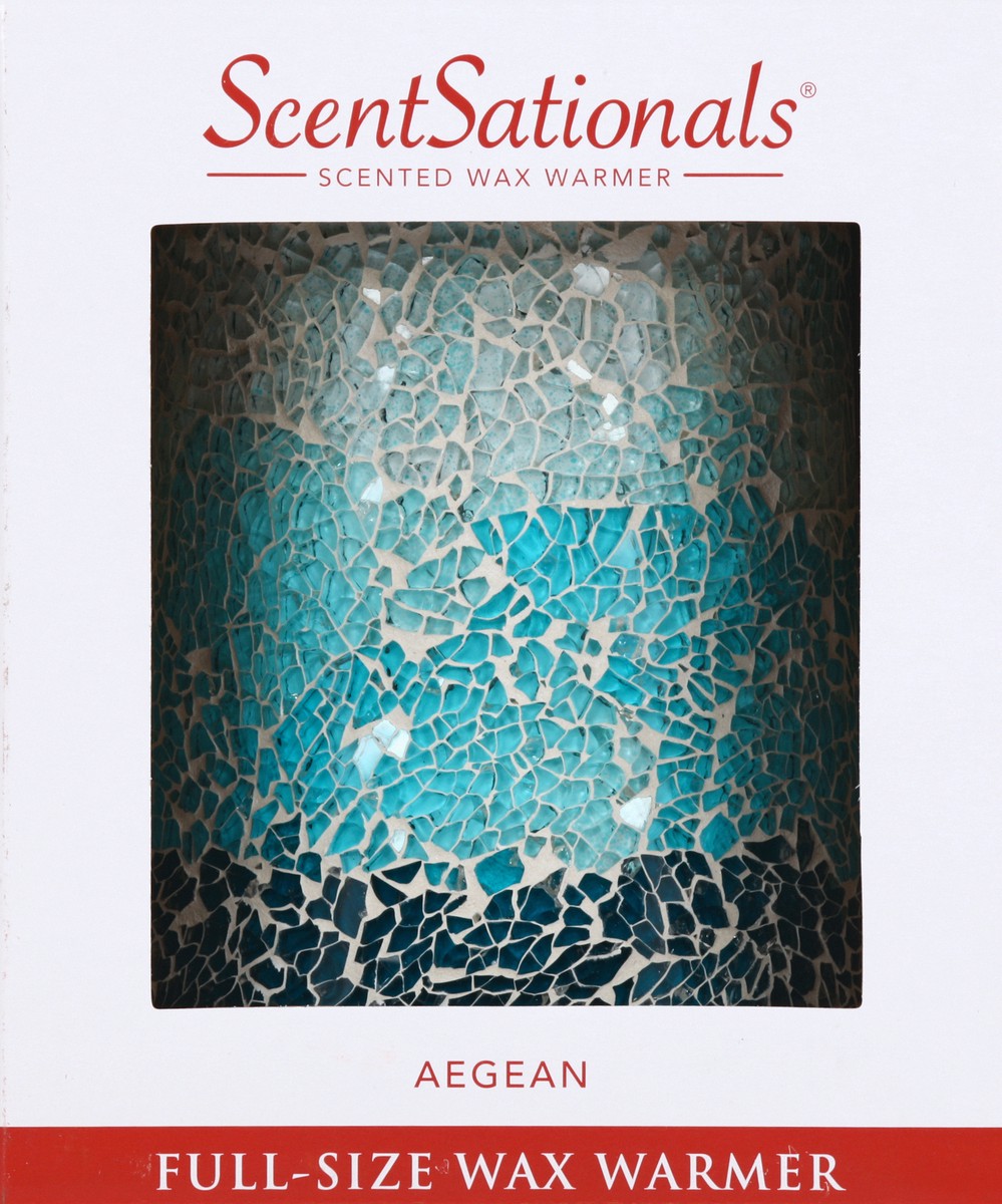 slide 1 of 5, ScentSationals Fusion Aegean Mosaic Full Size Wax Warmer, 1 ct