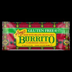 Amy's Kitchen Gluten Free Bean & Cheese Burrito 5.5 oz