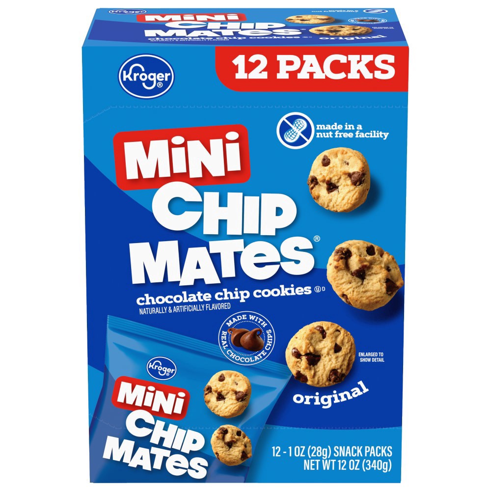 slide 3 of 3, Kroger Mini Chipmates Multipack, 12 ct; 1 oz